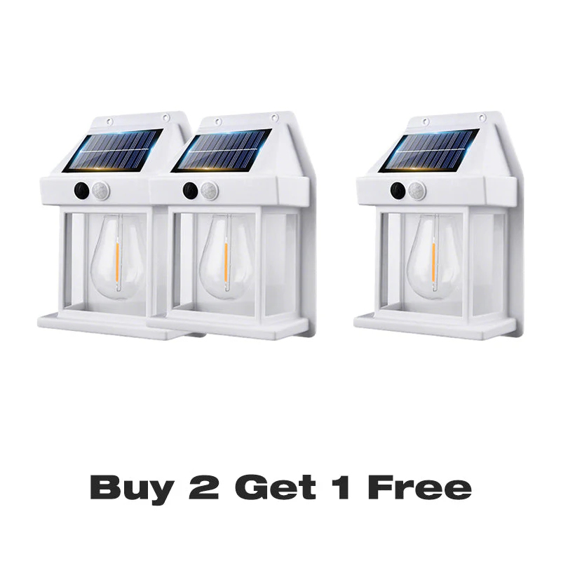 💡 SOLAR WALL LIGHT - Motion Sensor & Weatherproof 🌟🛒