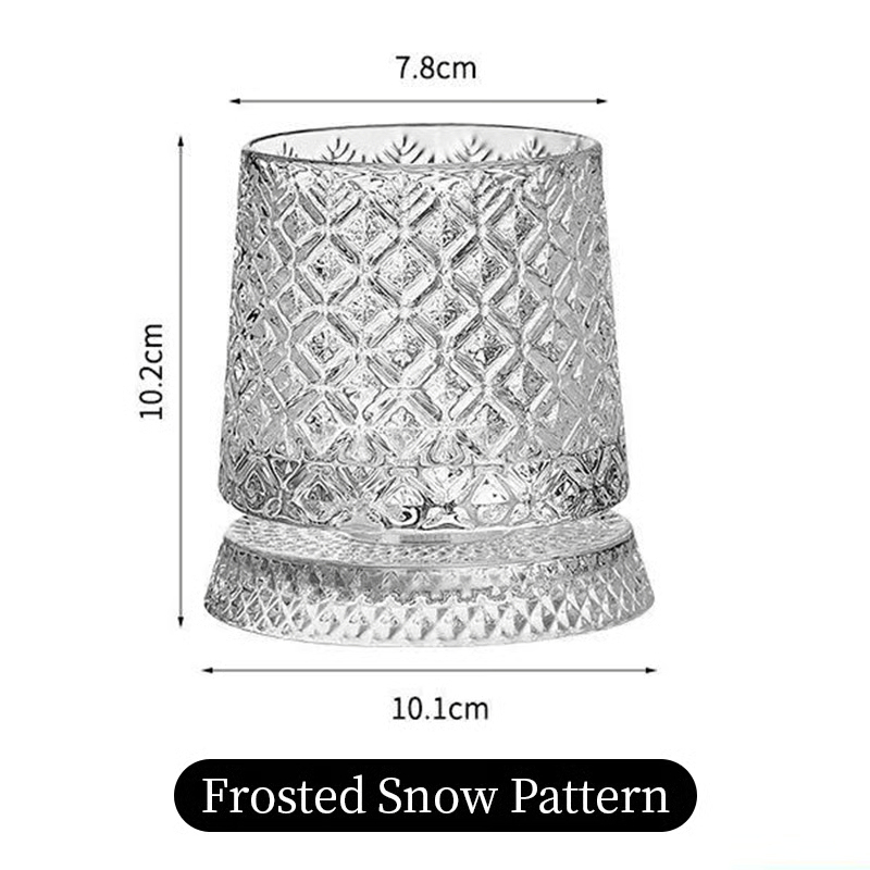 🍻The Zenith 360° Kinetic Crystal Whiskey Tumbler