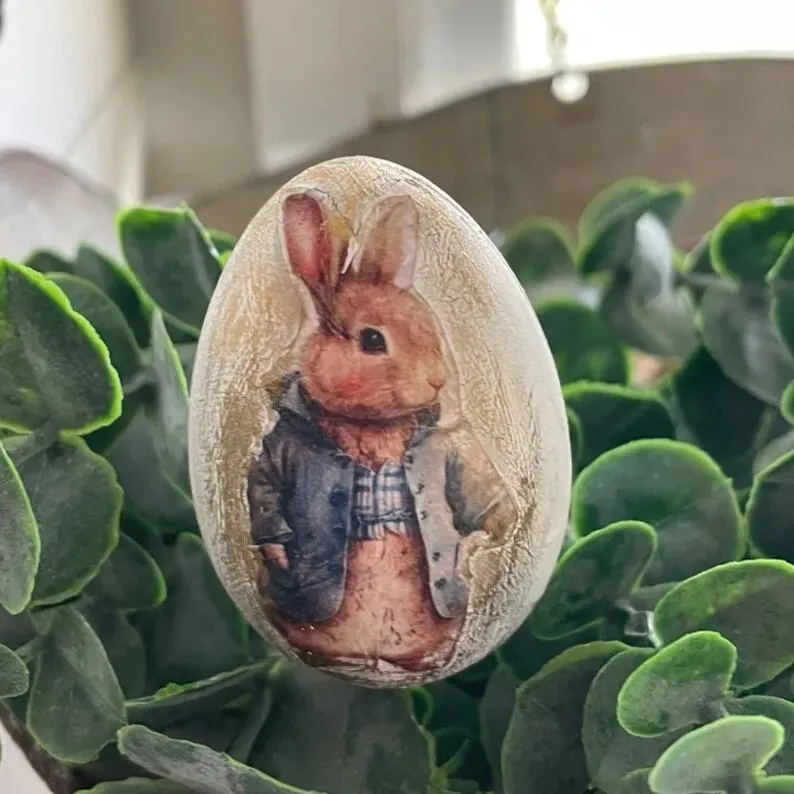 🐰🥚Vintage Rabbit Easter Eggs