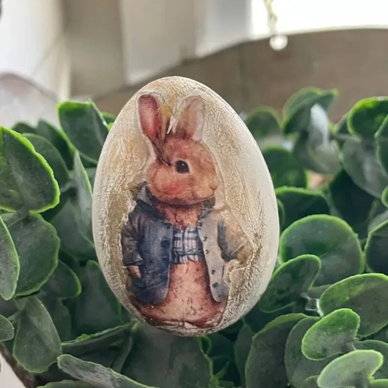 🐰🥚Vintage Rabbit Easter Eggs