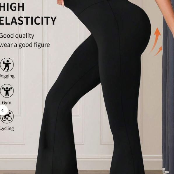 High-Waisted Flare Yoga Pants