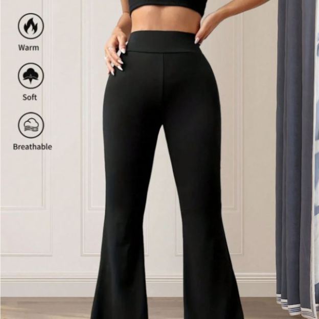 High-Waisted Flare Yoga Pants