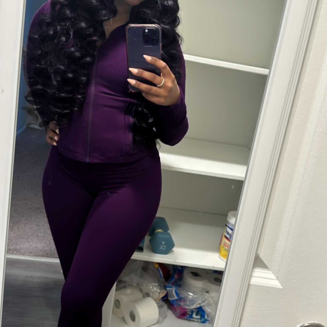 Sexy Long-Sleeve Flared Two-Piece Set for Women