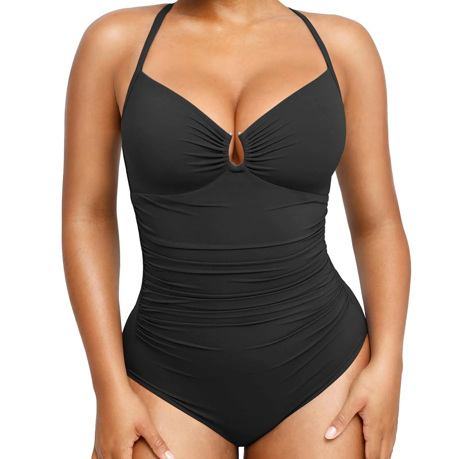 Women’s Tummy Control One-Piece Swimsuit
