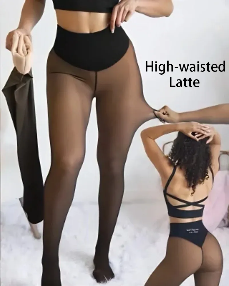 Viral One-Seam Shaping Fleece High Waist Leggings