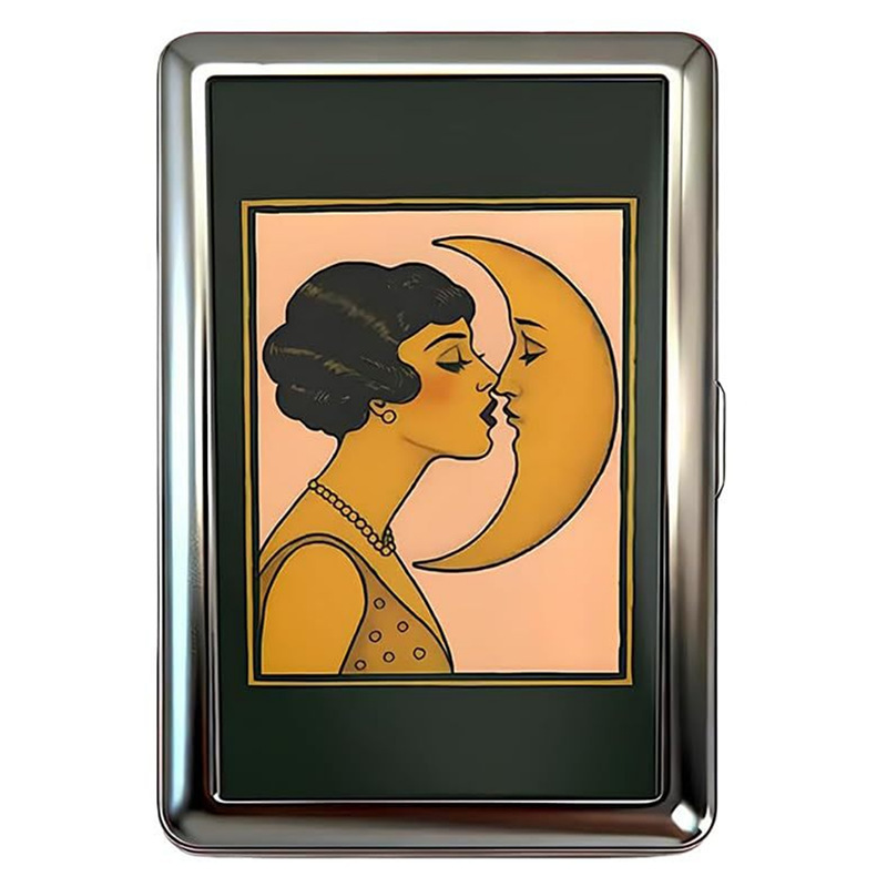 🛡️Vintage Art Deco Versatile Card & Cash Case With RFID Protection