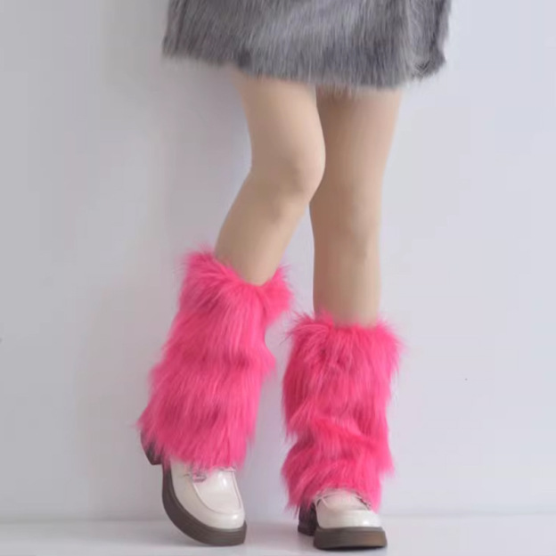 Faux Fur Leg Warmers | Fluffy Boot Covers