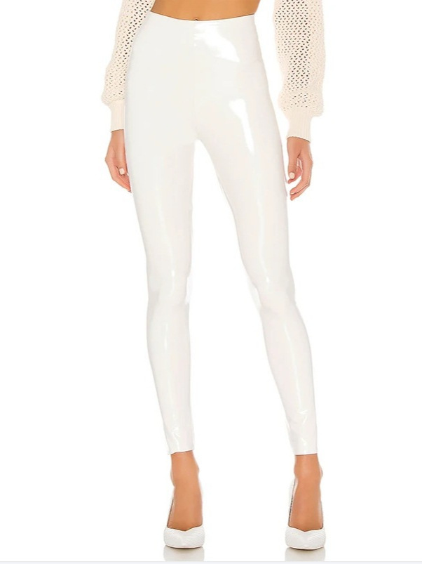 Women’s High-Waist Shiny PU Leather Leggings