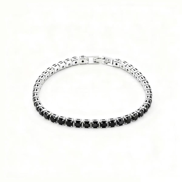 Luxury CZ Diamond Tennis Bracelet for Women – Elegant Sparkling Crystal Jewelry