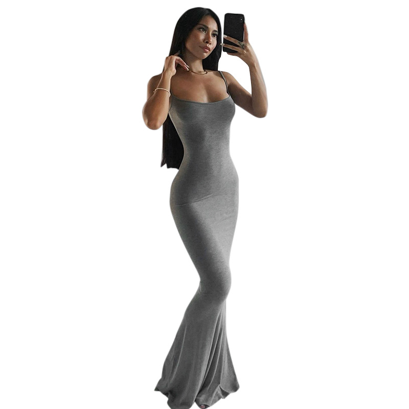 CurvaLuxe Soft Shaping One-Piece Dress