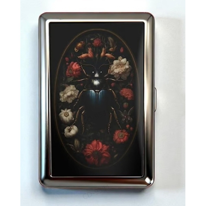 🛡️Vintage Art Deco Versatile Card & Cash Case With RFID Protection