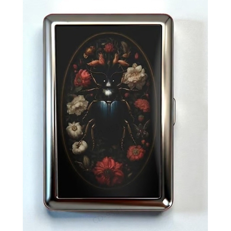 🛡️Vintage Art Deco Versatile Card & Cash Case With RFID Protection