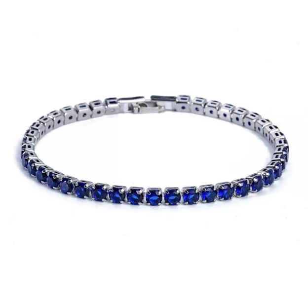 Luxury CZ Diamond Tennis Bracelet for Women – Elegant Sparkling Crystal Jewelry