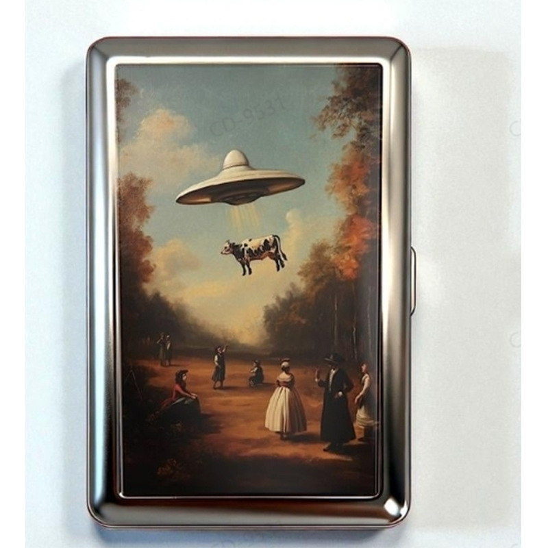 🛡️Vintage Art Deco Versatile Card & Cash Case With RFID Protection