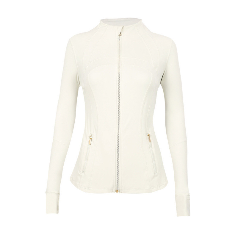 Sculpt Fit Zip-Up Yoga Jacket for Women