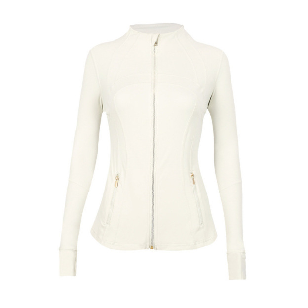 Sculpt Fit Zip-Up Yoga Jacket for Women