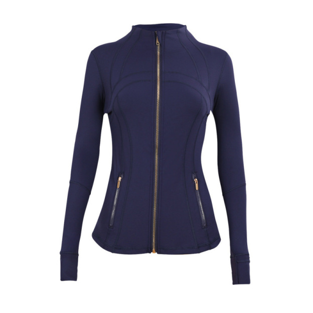 Sculpt Fit Zip-Up Yoga Jacket for Women