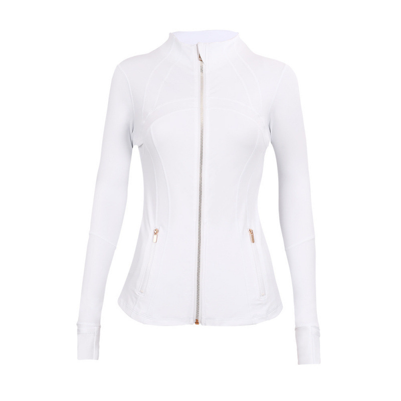 Sculpt Fit Zip-Up Yoga Jacket for Women