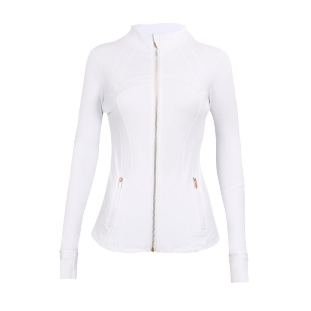 Sculpt Fit Zip-Up Yoga Jacket for Women