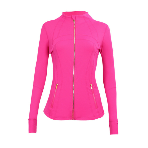 Sculpt Fit Zip-Up Yoga Jacket for Women