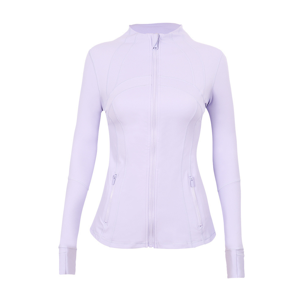 Sculpt Fit Zip-Up Yoga Jacket for Women