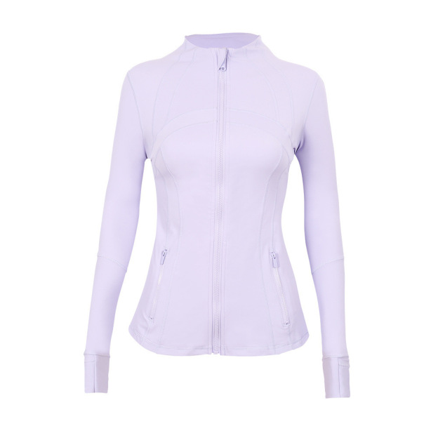 Sculpt Fit Zip-Up Yoga Jacket for Women
