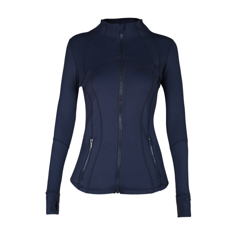 Sculpt Fit Zip-Up Yoga Jacket for Women