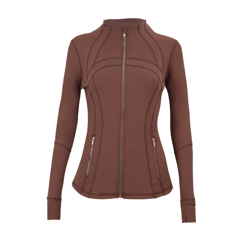 Sculpt Fit Zip-Up Yoga Jacket for Women