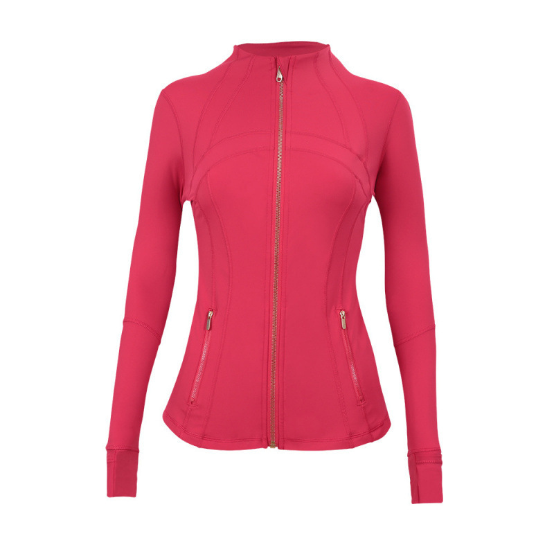 Sculpt Fit Zip-Up Yoga Jacket for Women