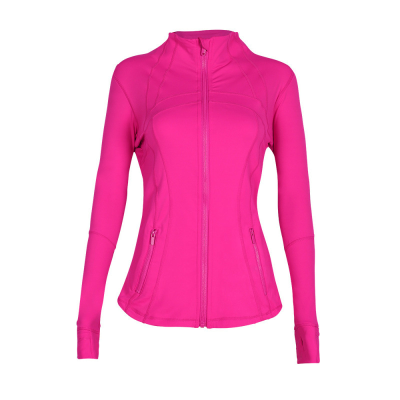 Sculpt Fit Zip-Up Yoga Jacket for Women