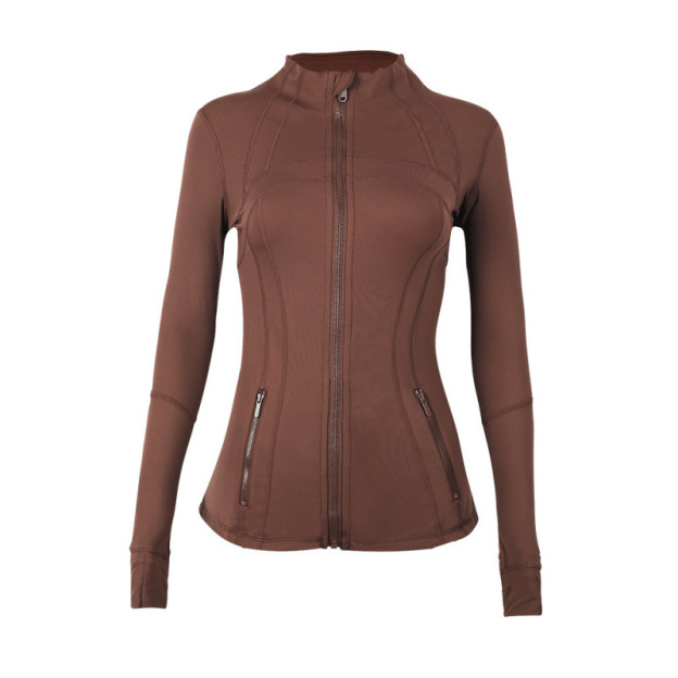 Sculpt Fit Zip-Up Yoga Jacket for Women