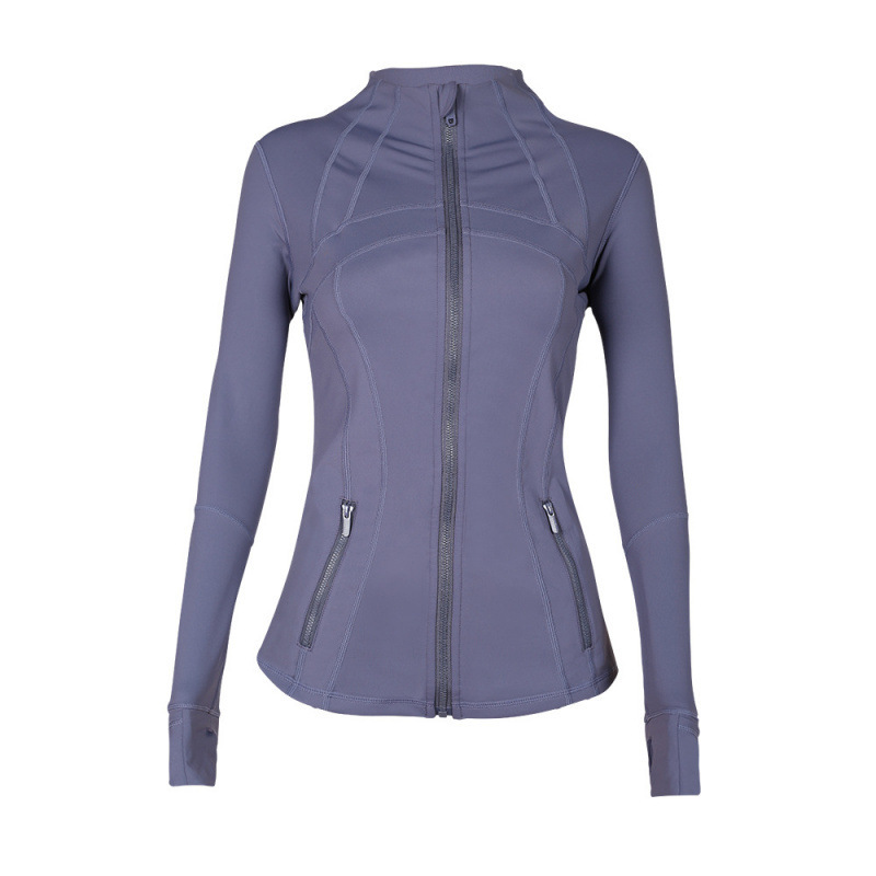 Sculpt Fit Zip-Up Yoga Jacket for Women