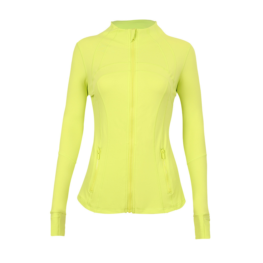 Sculpt Fit Zip-Up Yoga Jacket for Women