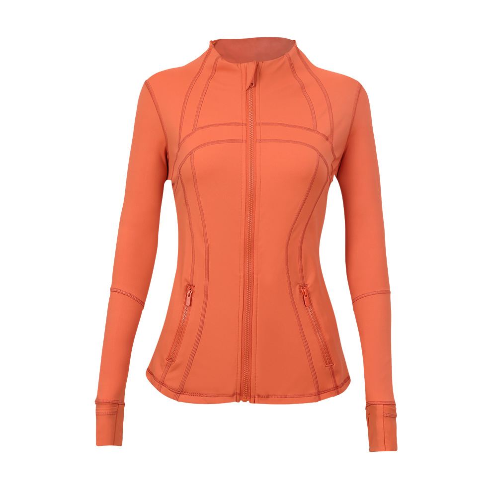 Sculpt Fit Zip-Up Yoga Jacket for Women