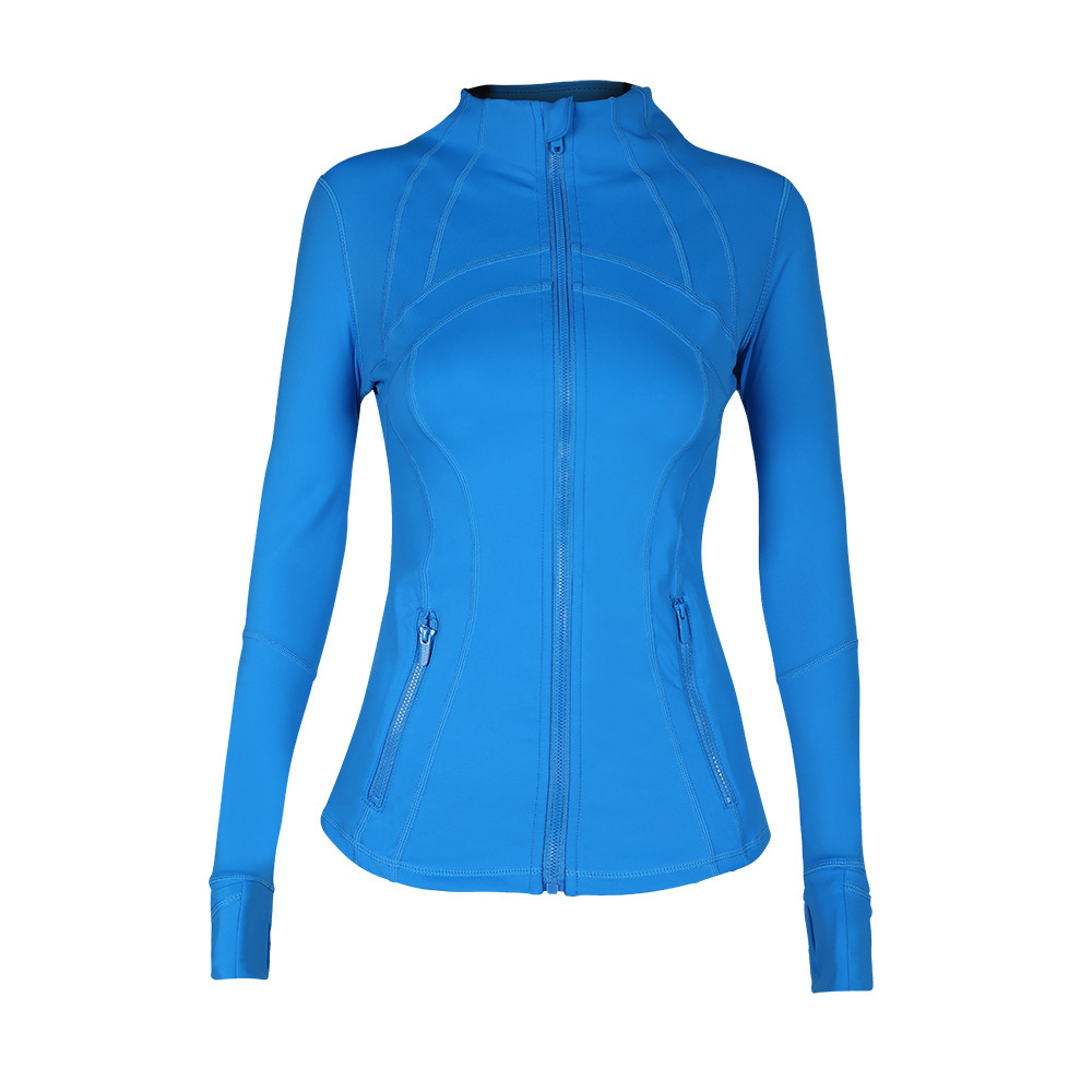 Sculpt Fit Zip-Up Yoga Jacket for Women