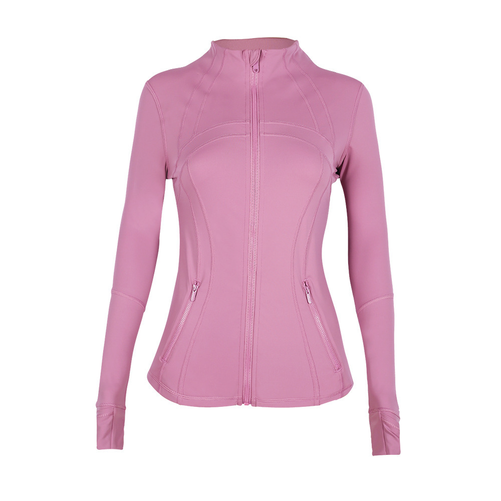 Sculpt Fit Zip-Up Yoga Jacket for Women