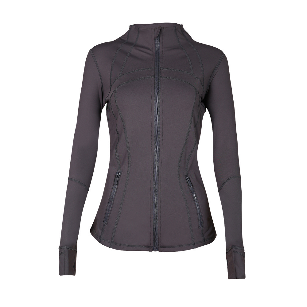 Sculpt Fit Zip-Up Yoga Jacket for Women
