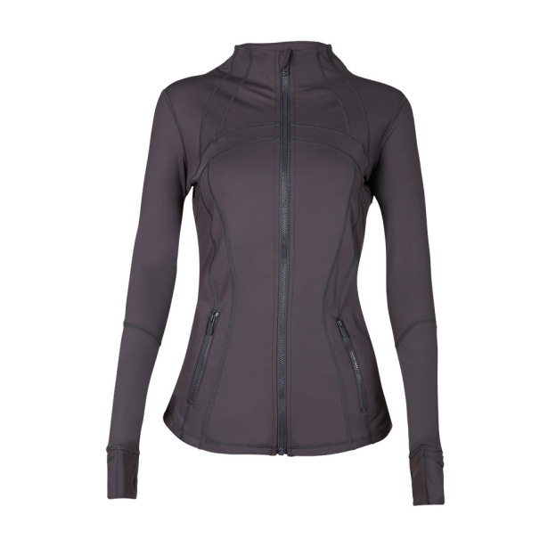 Sculpt Fit Zip-Up Yoga Jacket for Women