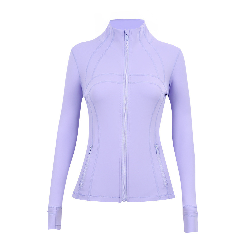 Sculpt Fit Zip-Up Yoga Jacket for Women
