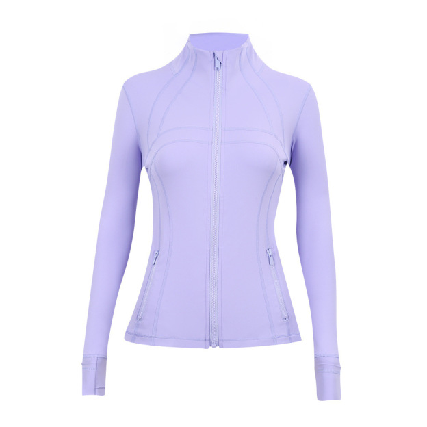 Sculpt Fit Zip-Up Yoga Jacket for Women