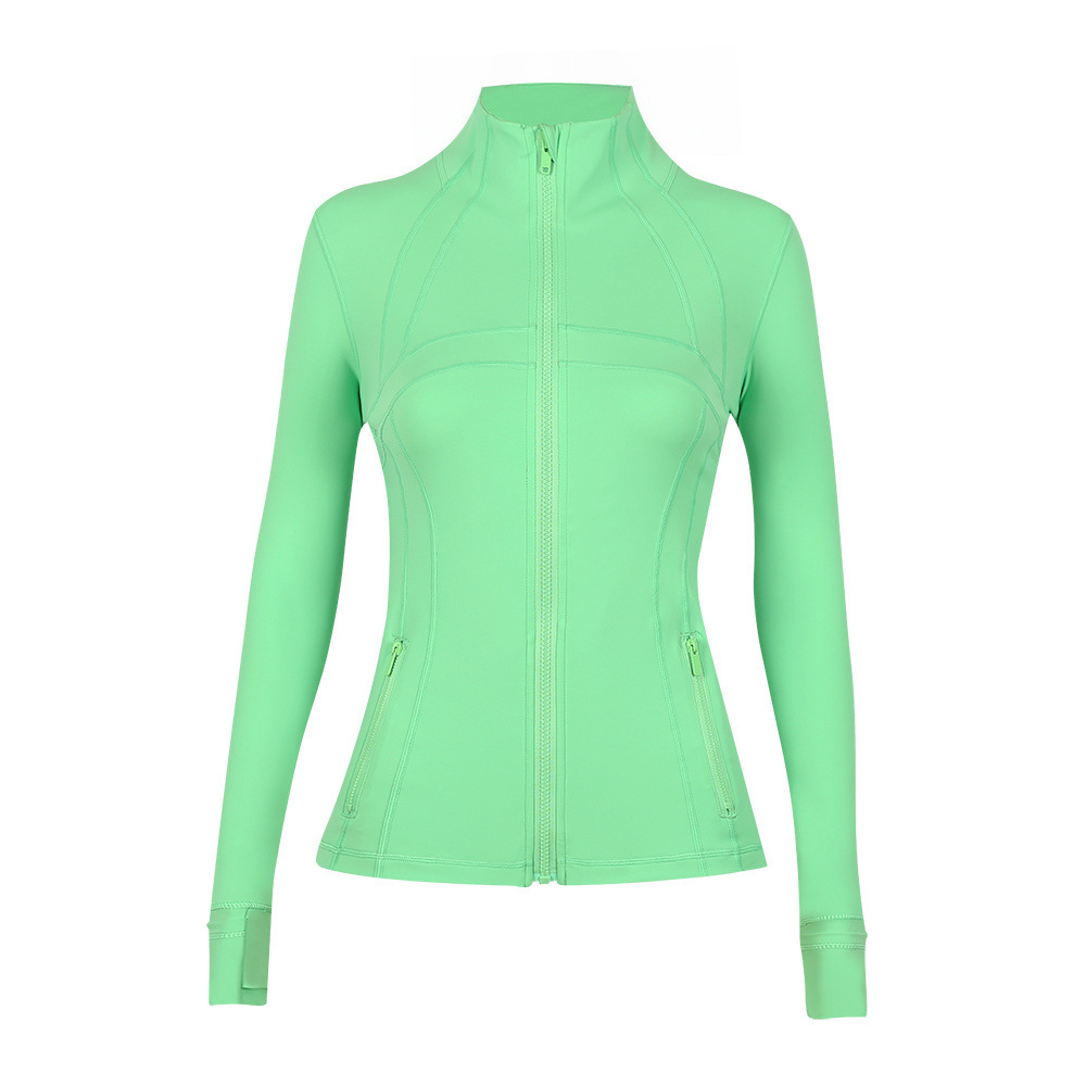 Sculpt Fit Zip-Up Yoga Jacket for Women