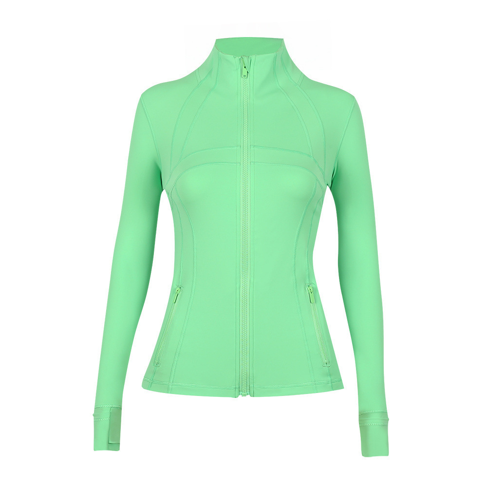 Sculpt Fit Zip-Up Yoga Jacket for Women