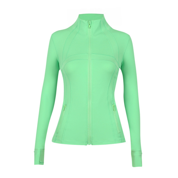 Sculpt Fit Zip-Up Yoga Jacket for Women