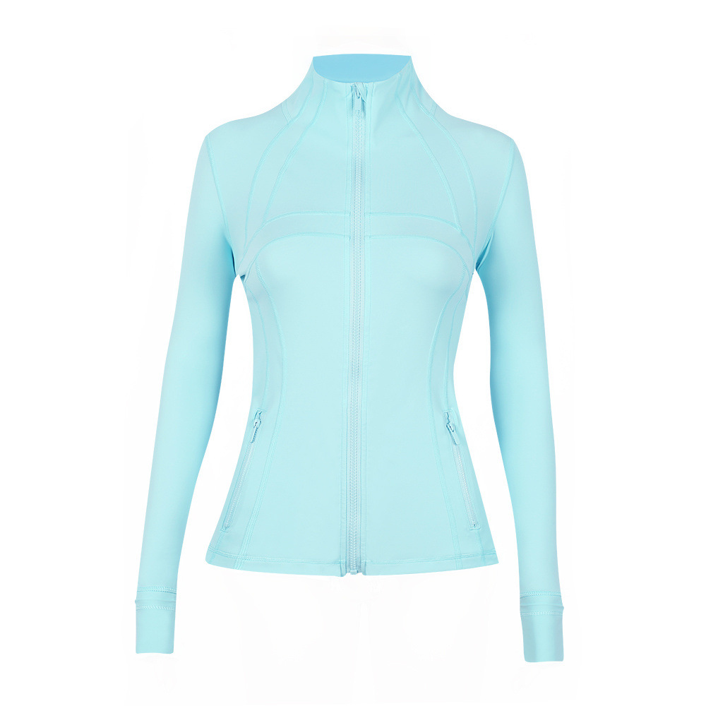 Sculpt Fit Zip-Up Yoga Jacket for Women