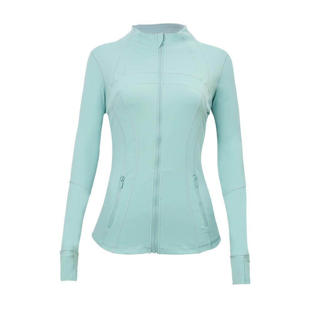 Sculpt Fit Zip-Up Yoga Jacket for Women