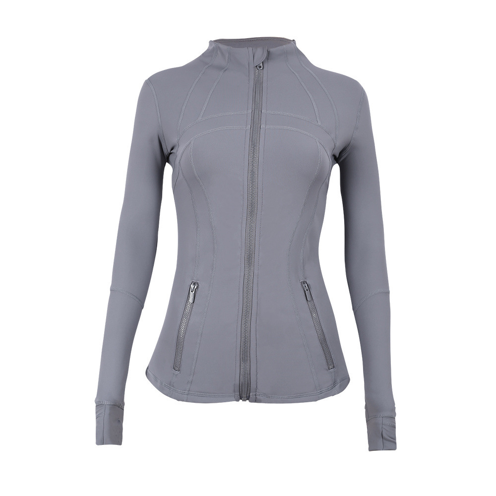 Sculpt Fit Zip-Up Yoga Jacket for Women