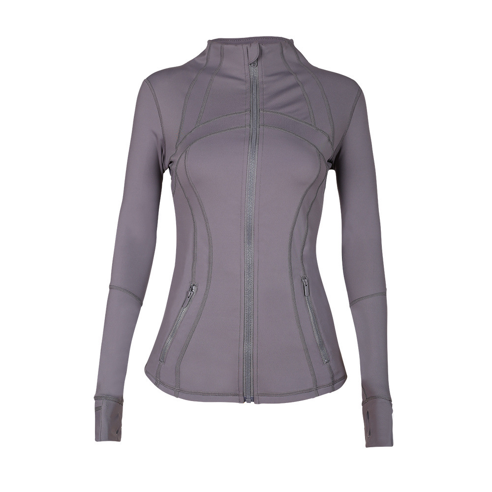 Sculpt Fit Zip-Up Yoga Jacket for Women