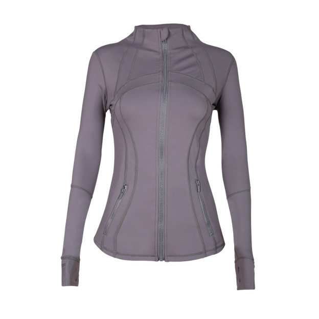 Sculpt Fit Zip-Up Yoga Jacket for Women