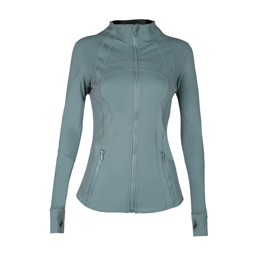 Sculpt Fit Zip-Up Yoga Jacket for Women