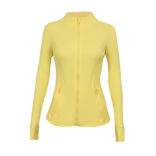 Sculpt Fit Zip-Up Yoga Jacket for Women